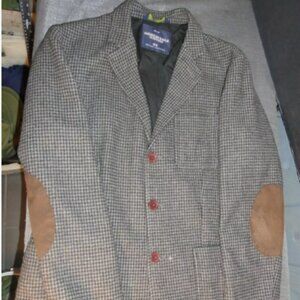 3 BUTTON AMERICAN EAGLE OUTFITTERS MENS szMED/41R DESIGNER SUIT JACKET LD 3230